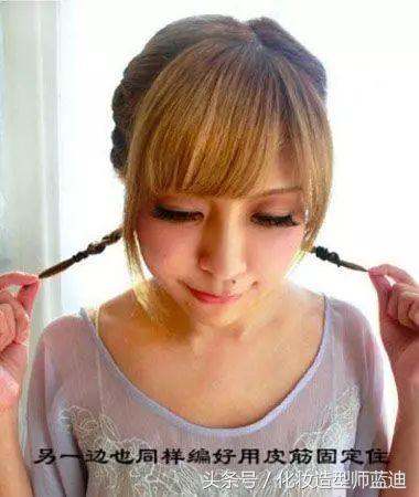 宴会编发盘发中短发,短发的妹子快来get短发编发