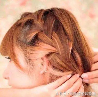 宴会编发盘发中短发,短发的妹子快来get短发编发