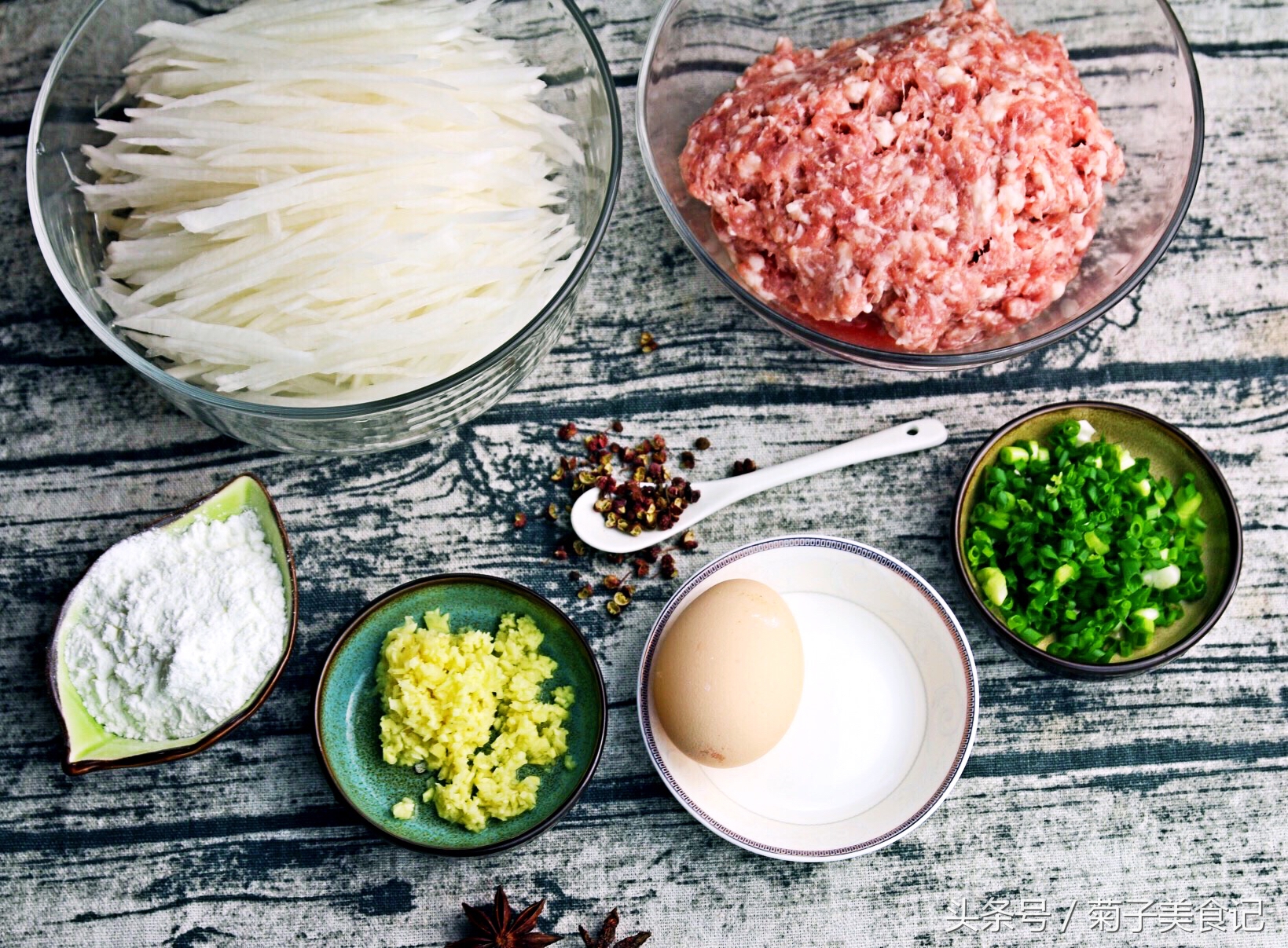 萝卜丝肉丸子汤正宗做法,正宗萝卜丝丸子汤