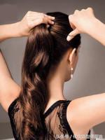 简单长卷发半扎发教程,简单易学长卷发教程