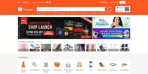 电商平台在马来西亚的市场排名,澳大利亚电商网站排名