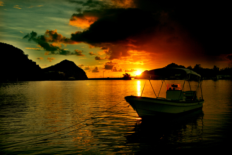 帕劳的海景图片大全,帕劳海岛游记