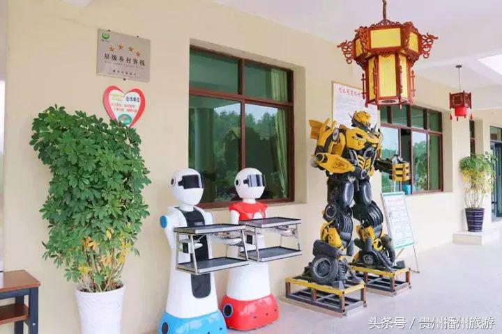 冬游播州丨山庄、机器人、农家美景……三岔观水阁够有腔调！