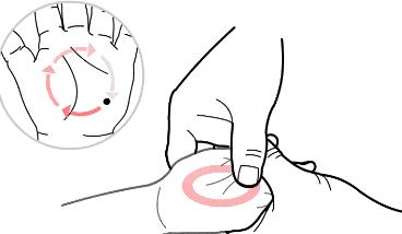 小孩积食的推拿手法动图教程,孩子积食推拿手法教程