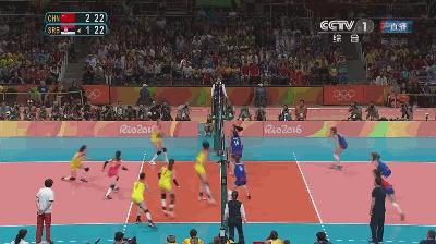 朱婷重扣塞尔维亚慢视频,朱婷打碎46年历史创造奇迹