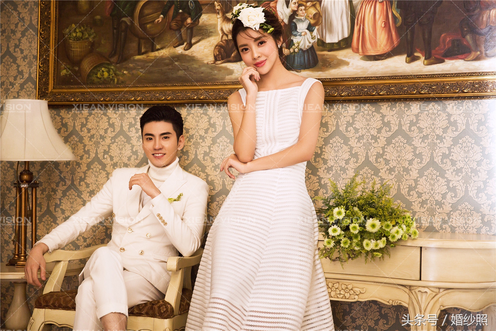 韩式婚纱照个人工作室,韩式婚纱照图片大全女