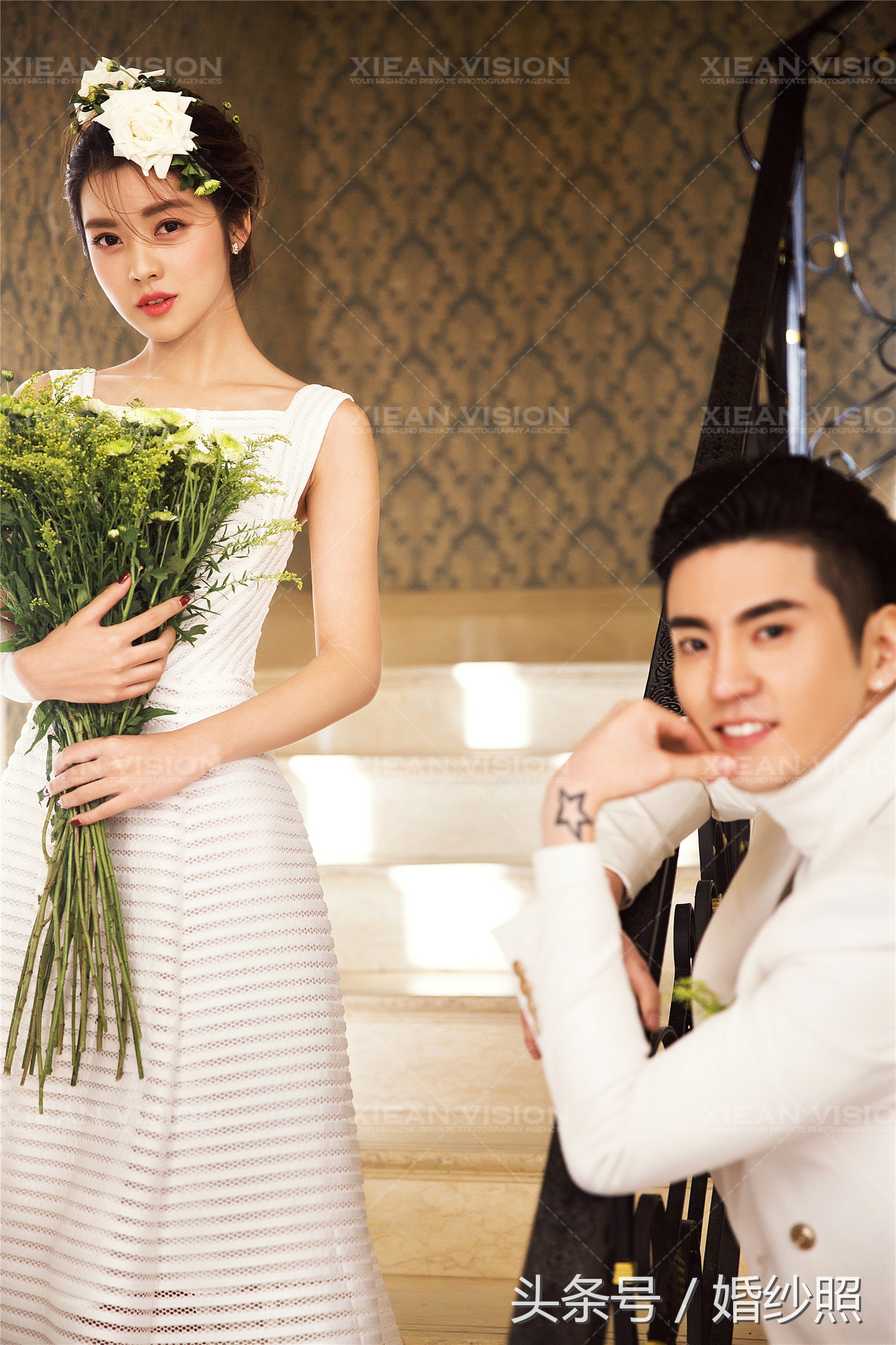 韩式婚纱照个人工作室,韩式婚纱照图片大全女