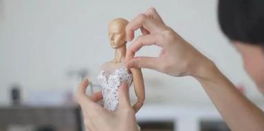 芭比娃娃手工制作鞋子,手工制作的芭比娃娃衣服