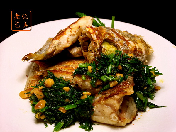 我对带鱼说，辞到水中的工作，用茴香令你升华