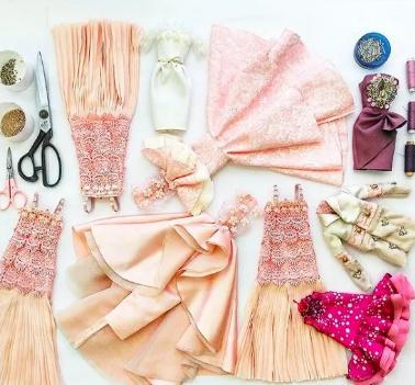 芭比娃娃手工制作鞋子,手工制作的芭比娃娃衣服