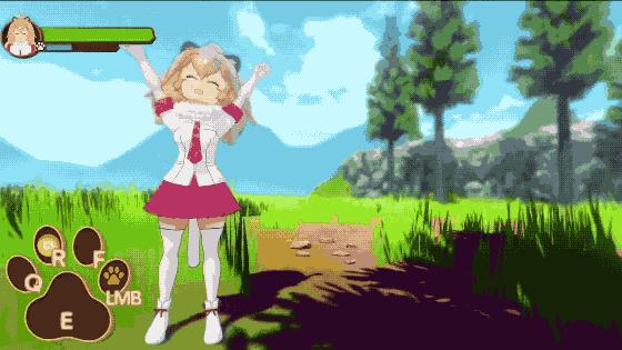 只因想让《兽娘动物园》的世界跟自己的日常生活联系起来，这位日本阿宅从零开始做了一款还原度超高的同人游戏