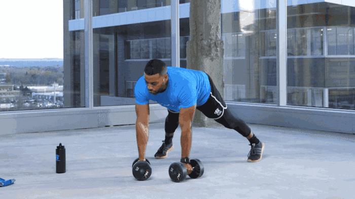 哑铃的锻炼方法与锻炼部位,哑铃加徒手怎么安排一周训练计划