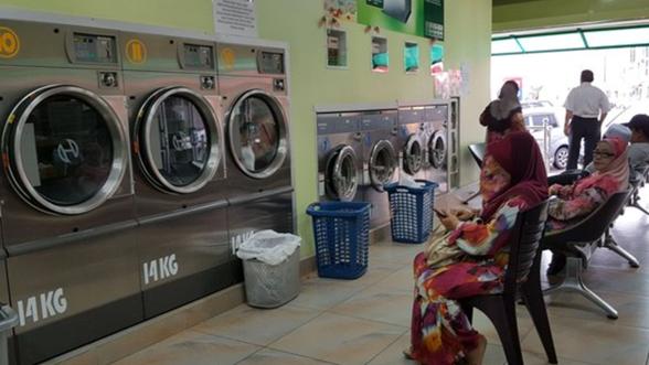 德国24小时无人自助洗衣机,中国24小时自助洗衣机