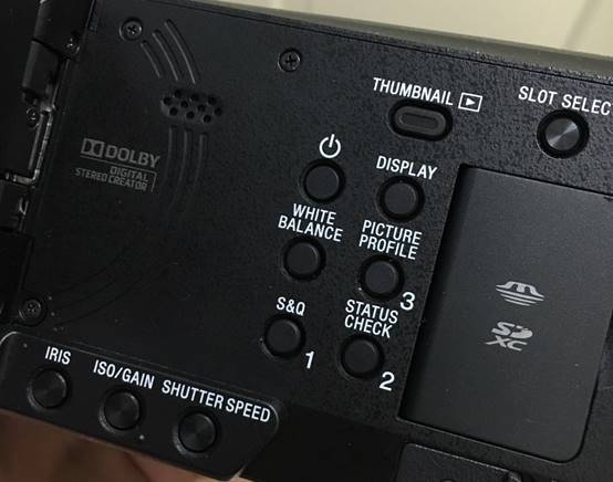 索尼ax700摄像机各按键功能,索尼4k摄录一体机ax700如何使用