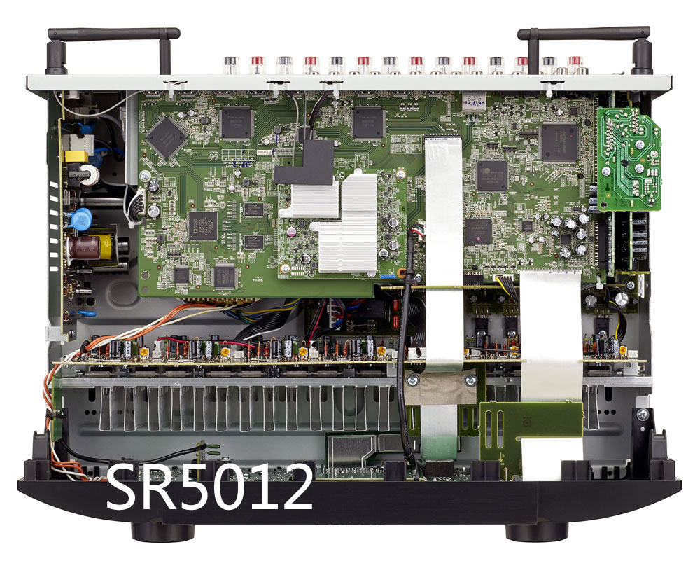天龙AVR-X6400H和马兰士SR6012拆解！谈两台相差一万的AV功放区别