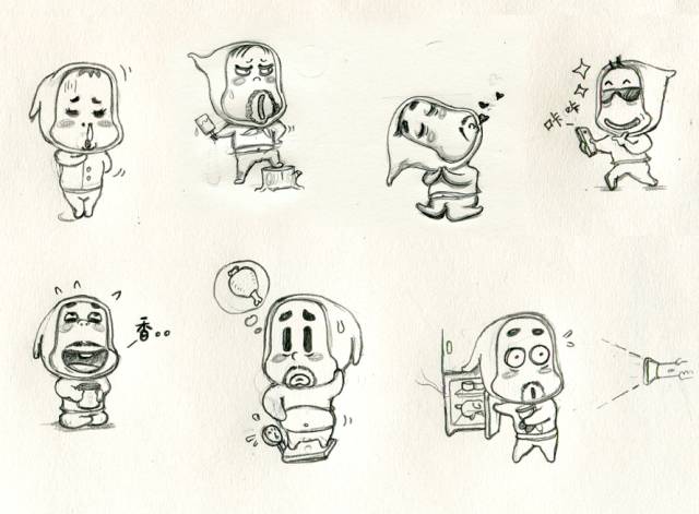 卡通ip形象设计,给自己设计ip卡通形象