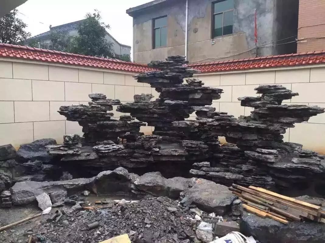 假山制作全过程详细步骤,室内大型假山石制作方法