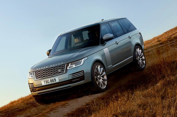 2023款揽胜创世加长版抬头显示,2018款路虎揽胜运动改装抬头显示