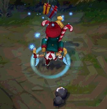 发条皮肤冰雪节限定,英雄联盟手游冰雪节限定皮肤