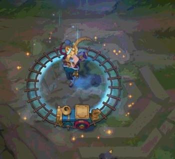 发条皮肤冰雪节限定,英雄联盟手游冰雪节限定皮肤