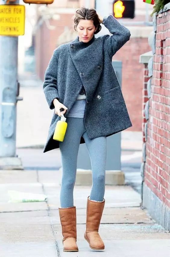 ugg穿搭很潮却很土,谁说穿oversize的就没有好身材