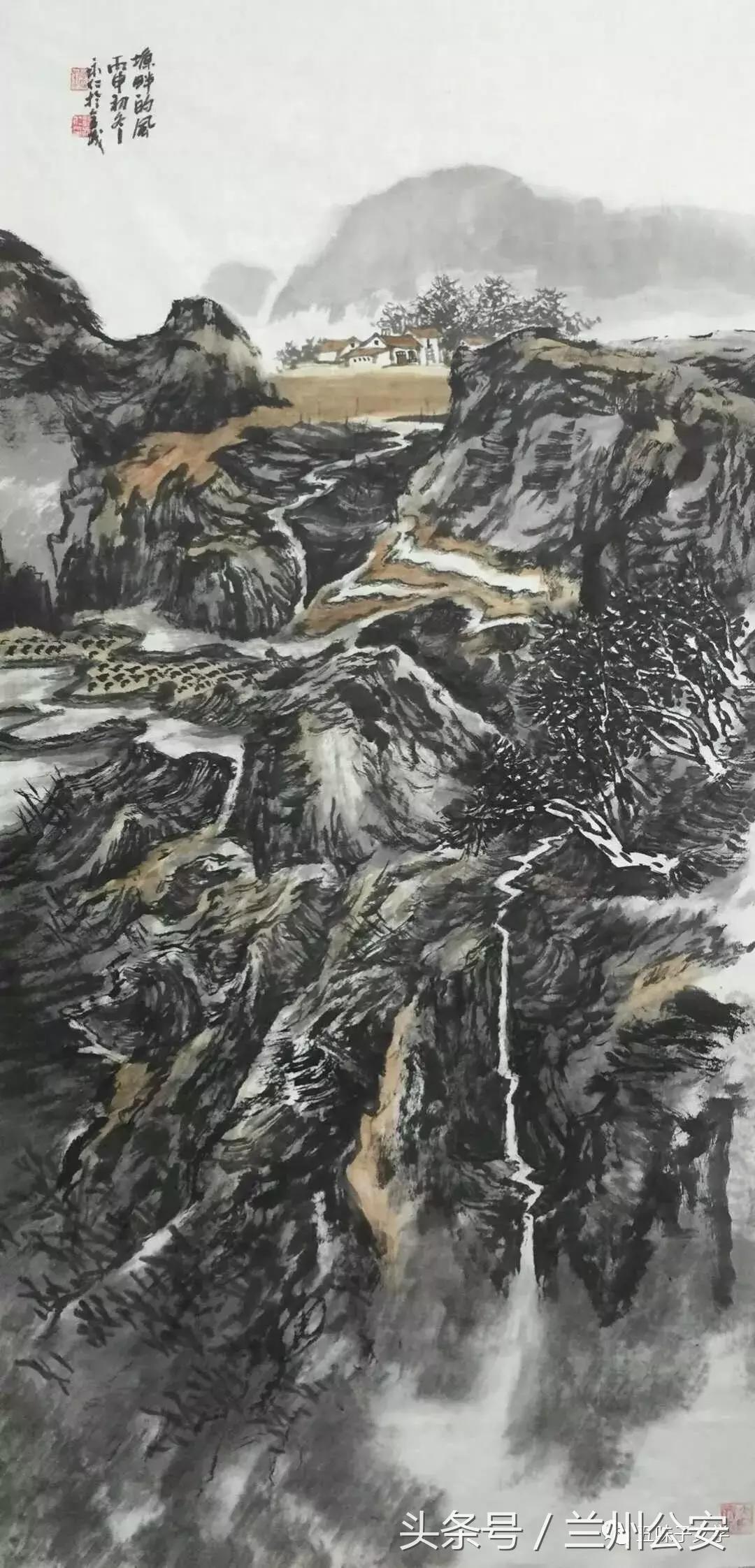 视角艺术：画笔书写大山豪情演绎生命！