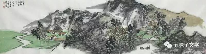 视角艺术：画笔书写大山豪情演绎生命！