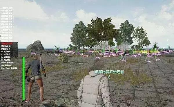 绝地求生：为你揭秘外挂第一视角，各种你想象不到的BT功能