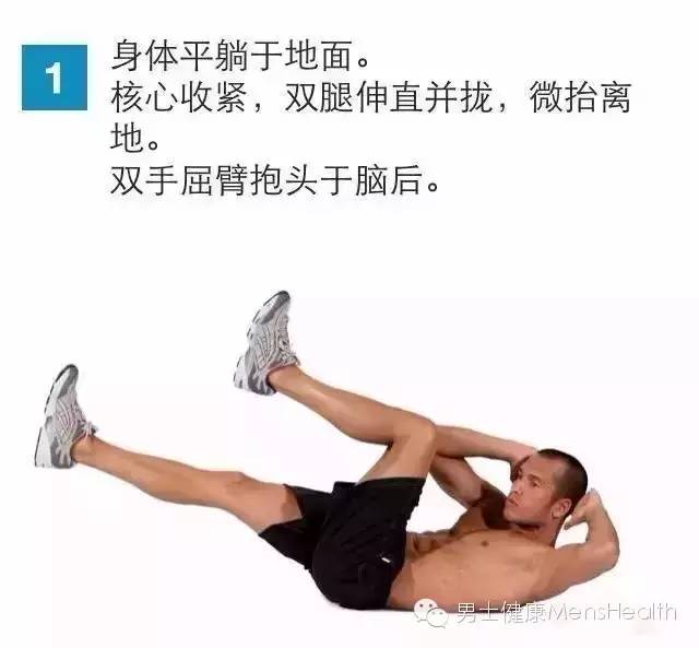 健身人鱼线训练计划,健身人鱼线动作教程