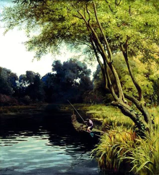 十大惊艳的风景油画,十大惊艳风景的油画