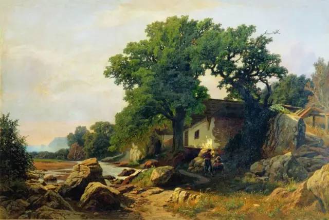 十大惊艳的风景油画,十大惊艳风景的油画