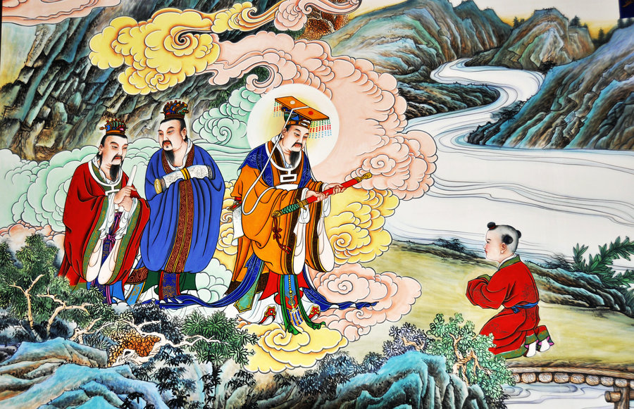 中国神仙体系和道教神仙体系,中国道教神仙谱系全图大全