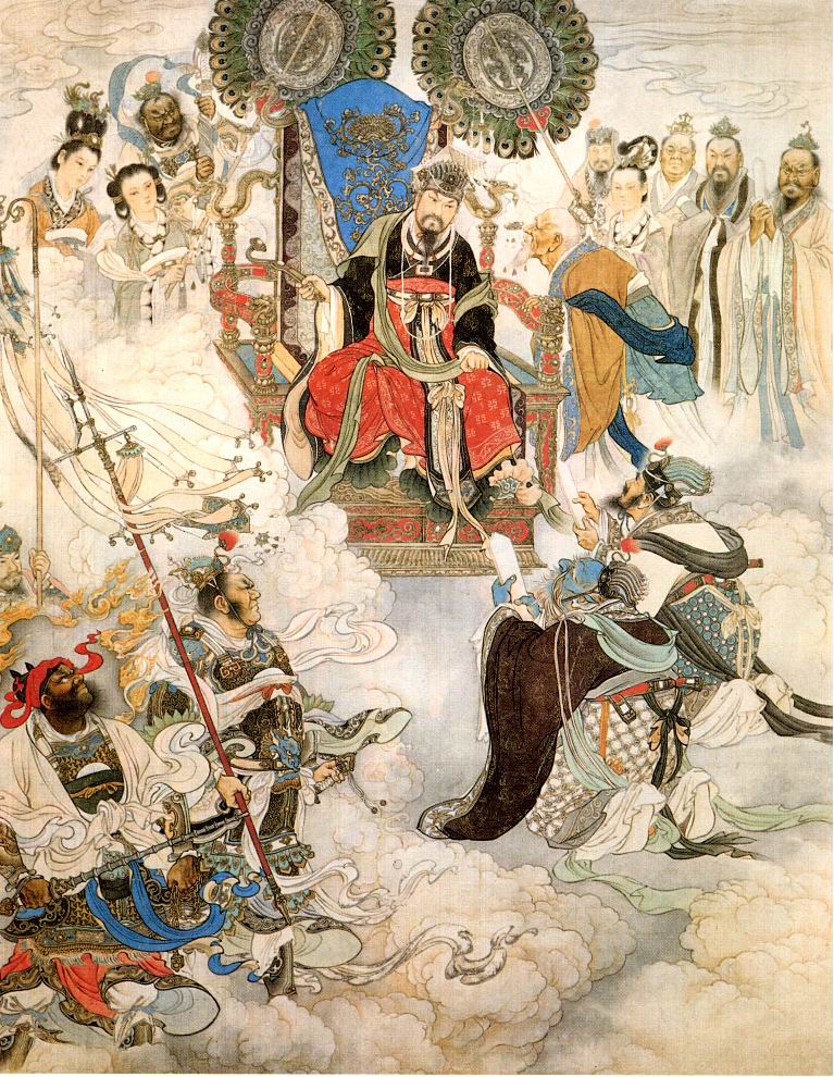 中国神仙体系和道教神仙体系,中国道教神仙谱系全图大全