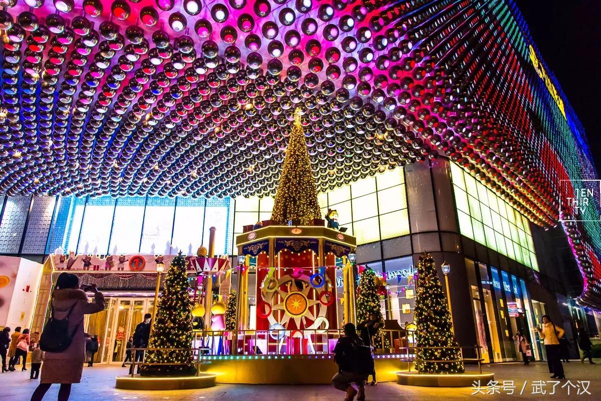 武汉汉口圣诞树,武汉圣诞树推荐