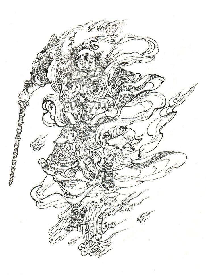 中国神仙体系和道教神仙体系,中国道教神仙谱系全图大全