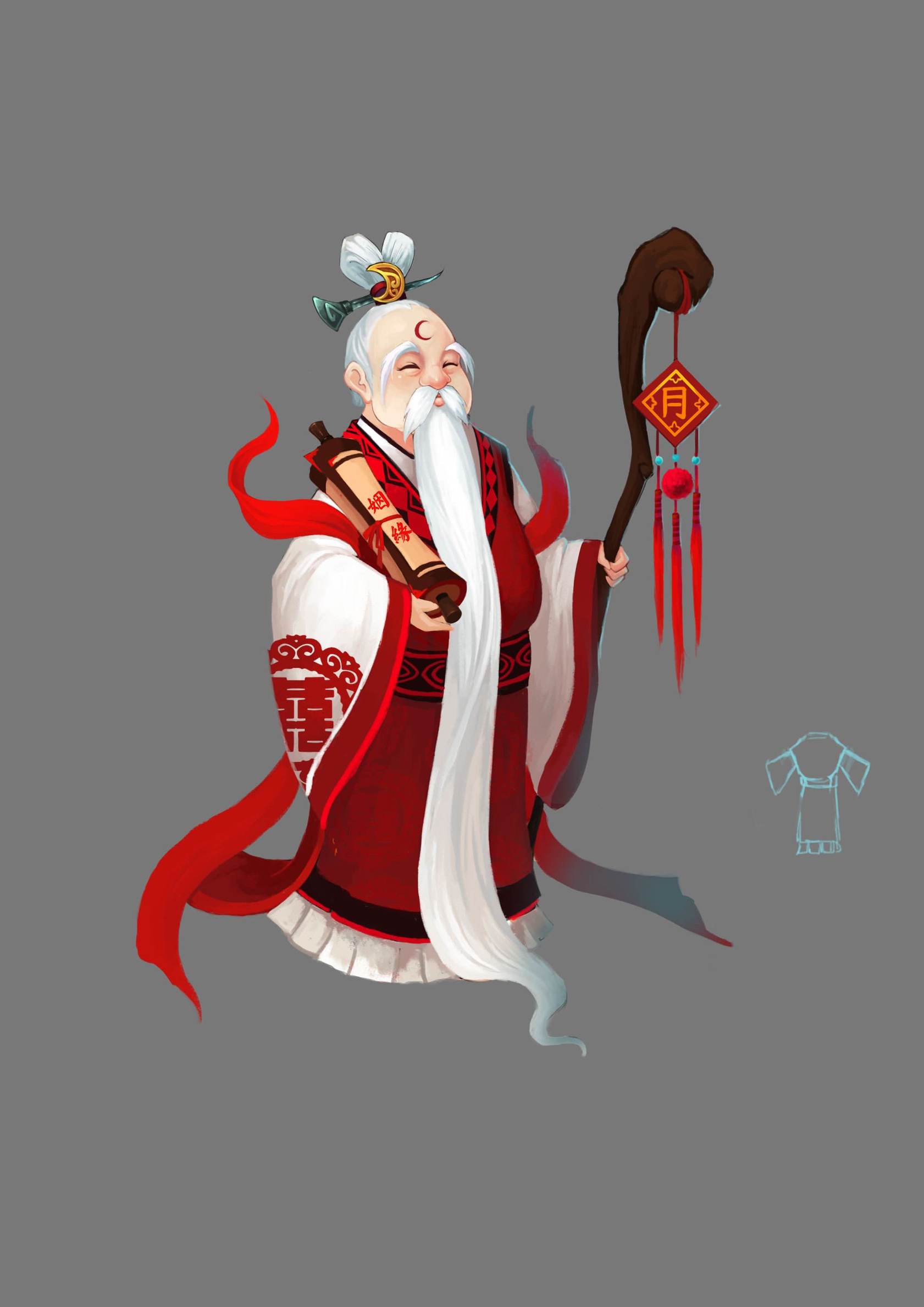 中国神仙体系和道教神仙体系,中国道教神仙谱系全图大全