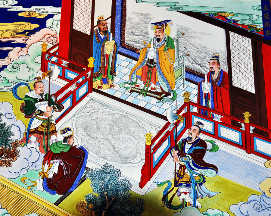 中国神仙体系和道教神仙体系,中国道教神仙谱系全图大全