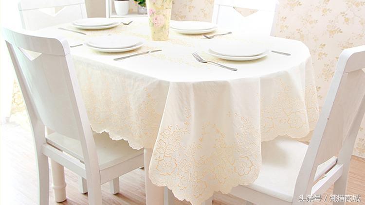 极简生活餐桌布,餐桌布高级感