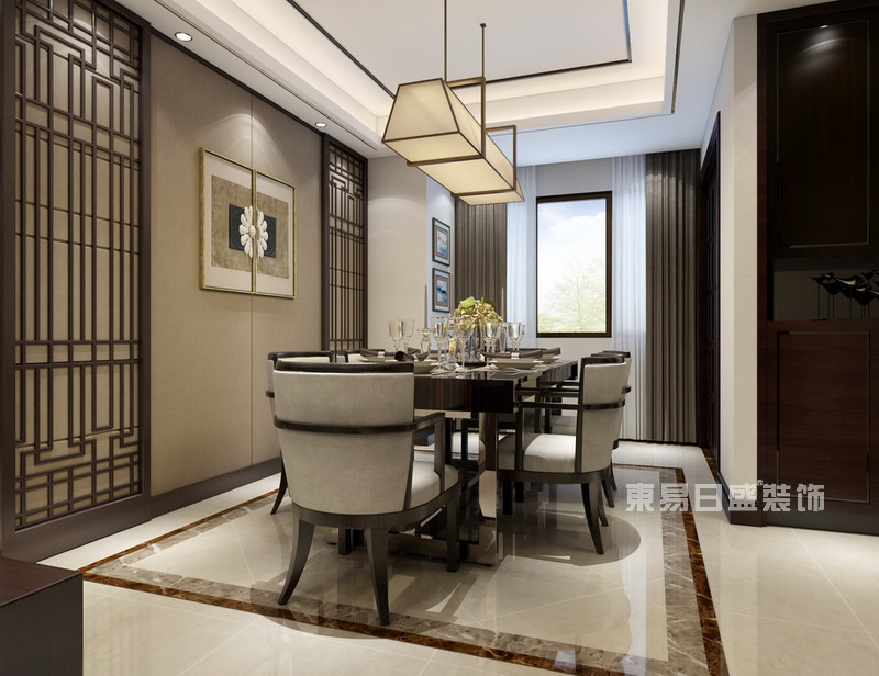 苏州荷澜庭装修效果图,苏州荷岸晓风136复式的装修风格