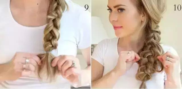 人人皆可学会的一款淑女编发,这一款今年很流行编发简单又优雅