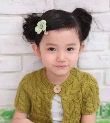 儿童短发花式橡皮筋怎么扎头发,短头发小女孩花式扎头发大全集