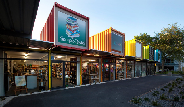 基督城最大的商业中心,基督城集装箱