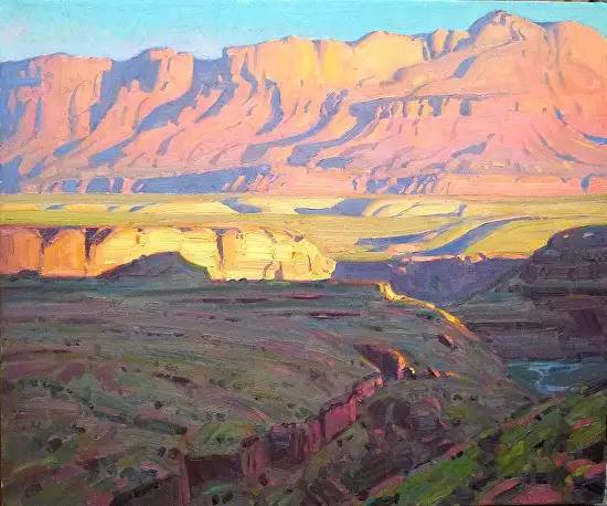 十大惊艳的风景油画,十大惊艳风景的油画