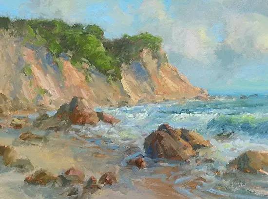 十大惊艳的风景油画,十大惊艳风景的油画