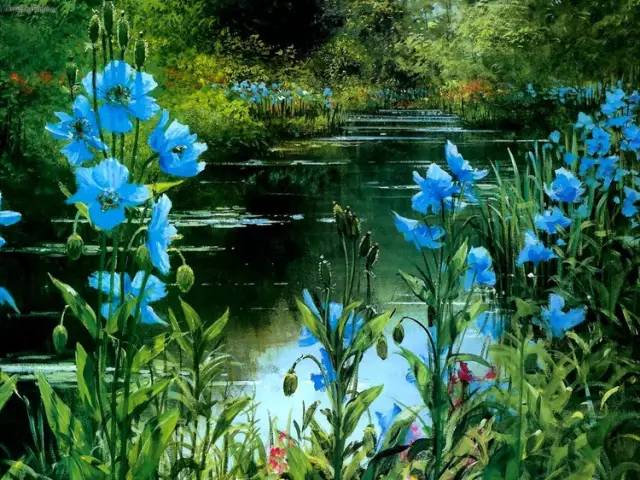 十大惊艳的风景油画,十大惊艳风景的油画