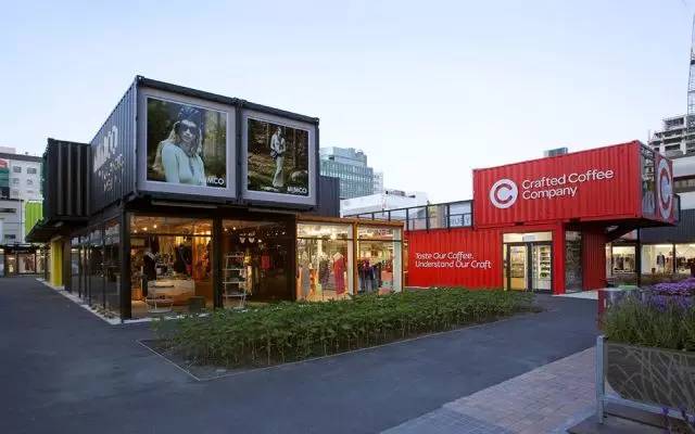 基督城最大的商业中心,基督城集装箱