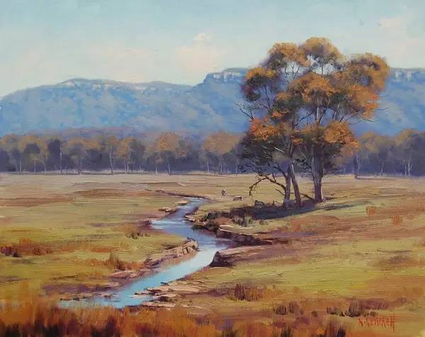 十大惊艳的风景油画,十大惊艳风景的油画