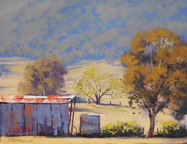 十大惊艳的风景油画,十大惊艳风景的油画