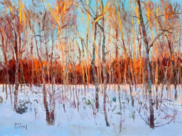 十大惊艳的风景油画,十大惊艳风景的油画