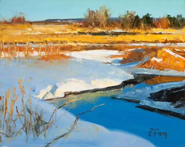 十大惊艳的风景油画,十大惊艳风景的油画